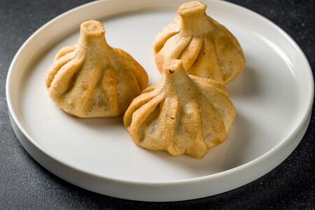 Жареные хинкали 