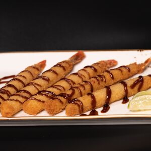 Креветки темпура