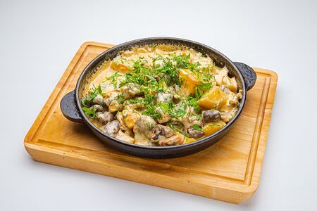 Куриные Потрошки в сметане