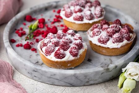 Тарталетка Малиновая