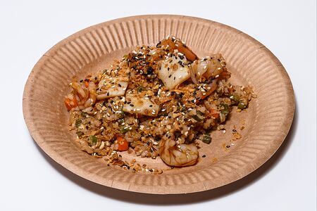 Рис с морепродуктами