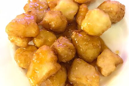 Ананасы в карамели