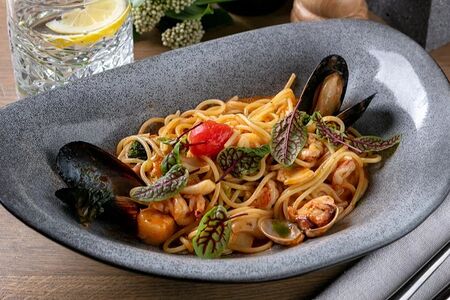 Паста с морепродуктами