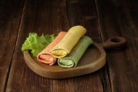 Кесадилья ролл с курицей