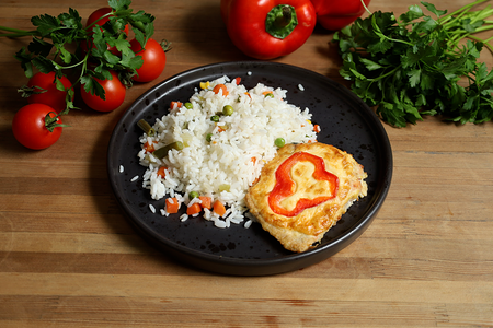 Горбуша отбивная с перцем 120г