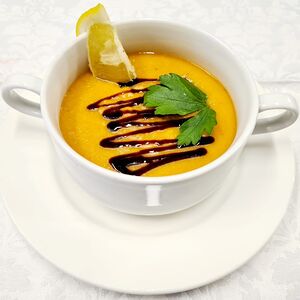 Крем-суп чечевичный