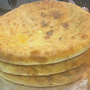 Осетинский пирог с сыром и картофелем
