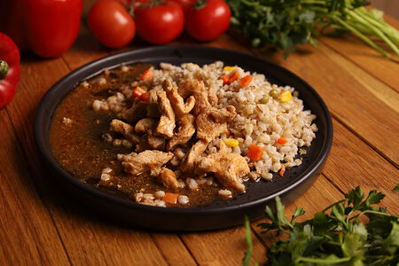 Поджарка из курицы