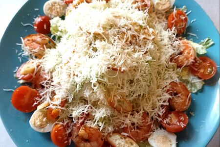 Цезарь с креветками