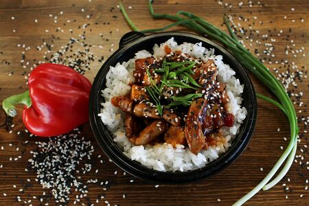 Вок со свининой