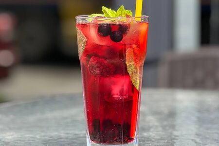 Лимонад черная смородина-ежевика