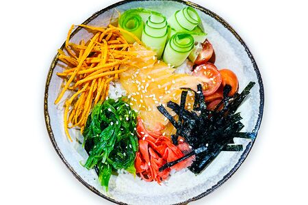 Поке с лососем