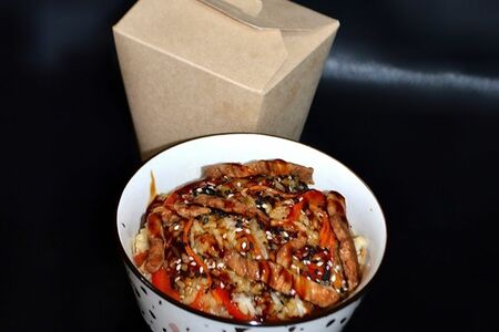 Тяхан с говядиной