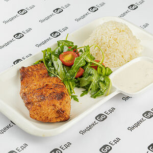 Форель в сливочном соусе с грибами