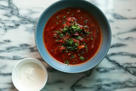 Борщ с говядиной