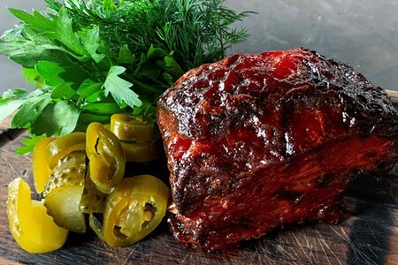 Свиные рёбра смокер