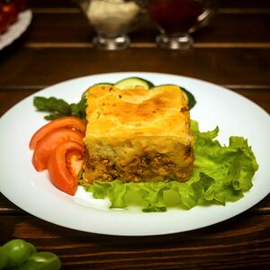 Запеканка картофельная с мясным фаршем