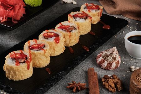 Туна жареный