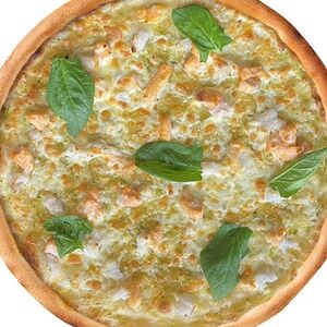 Пицца Поморская на тонком тесте