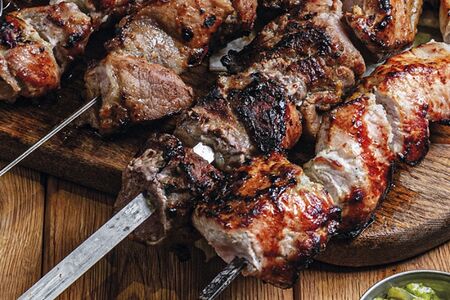 Шашлык из индейки