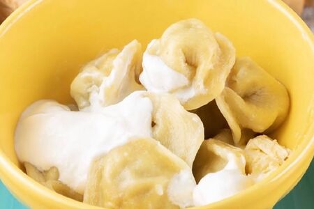 Пельмени с курицей