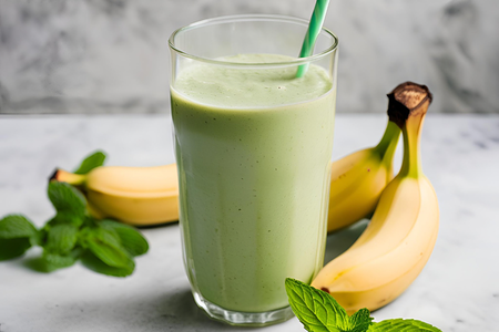 Смузи банан-мята