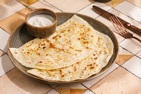 Кутабы с картофелем