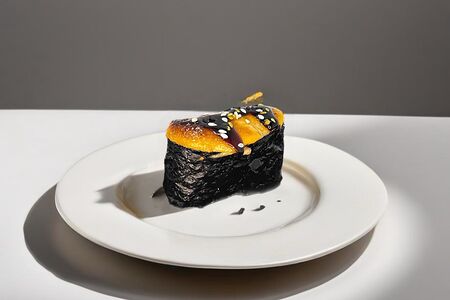 Запечённые суши с креветкой и унаги