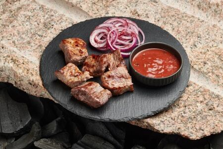 Шашлык из говяжьей вырезки
