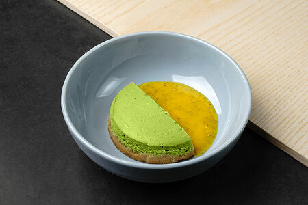 Чизкейк матча/манго