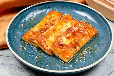 Жареный халуми