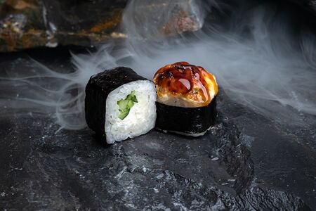 Запеченный с креветкой