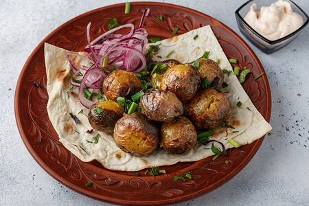 Картошка на углях