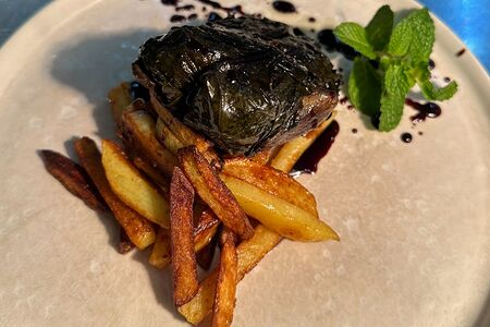 Перепелка а-ля долма