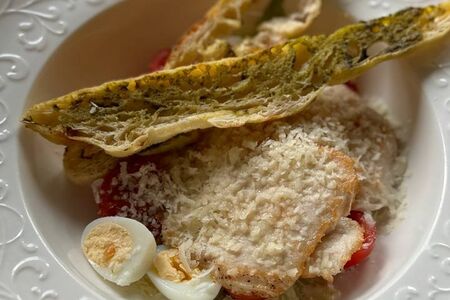 Цезарь с курицей