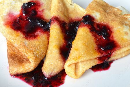 3 блинчика с топпингом