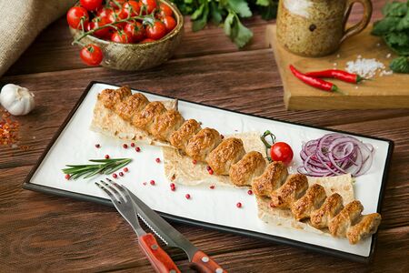 Люля-кебаб из курицы