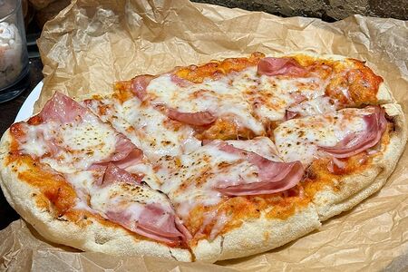Римская пицца Ветчина-сыр