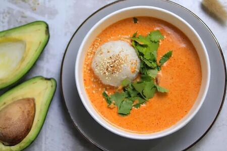 Красный Карри с курицей