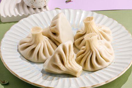 Хинкали с телятиной