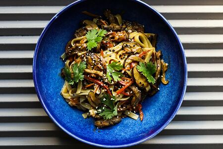 Удон с говядиной