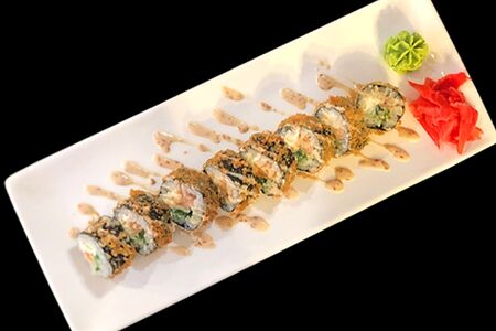 Темпура с копченым Лососем