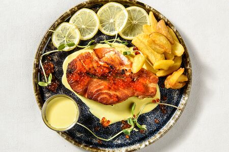 Лосось на гриле