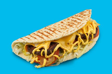 Пита гриль говядина Чиз-биф 