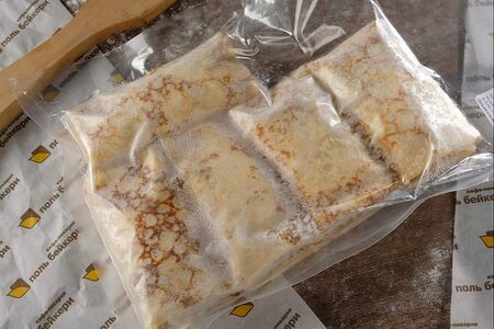 Блины с мясом и рисом