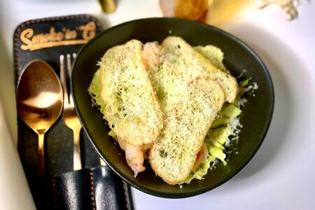 Цезарь с креветками