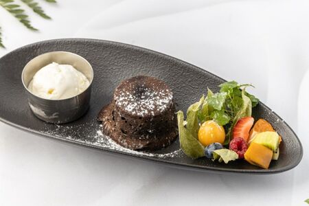 Шоколадный флан