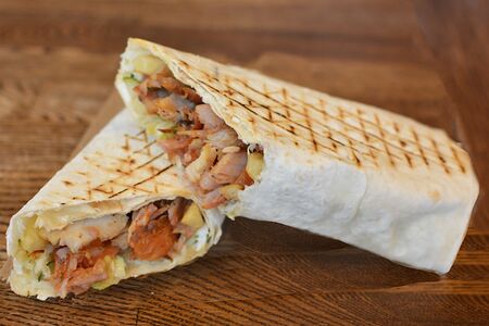 Шаурма по-кавказски с говядиной