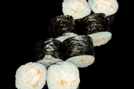 Мини-ролл с креветкой