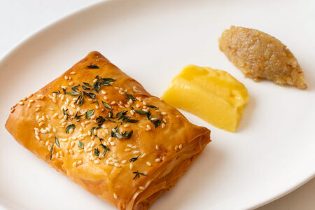 Греческий пирог с фетой